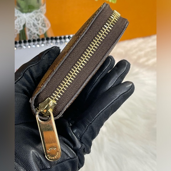 🌸Damier Ebene Zippy Zip Around Long Wallet - Picture 6 of 16